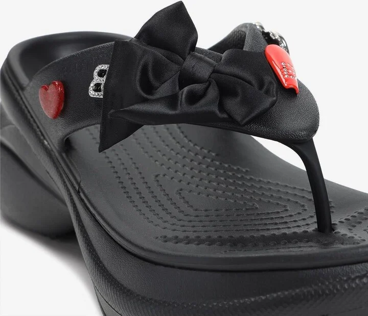 X Crocs Jibbitz Flatform Slippers - Image 3