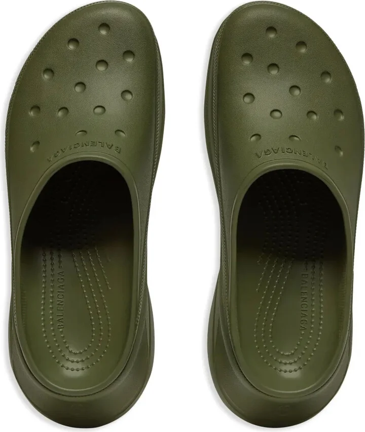 x Crocs logo-embossed slides - Image 4