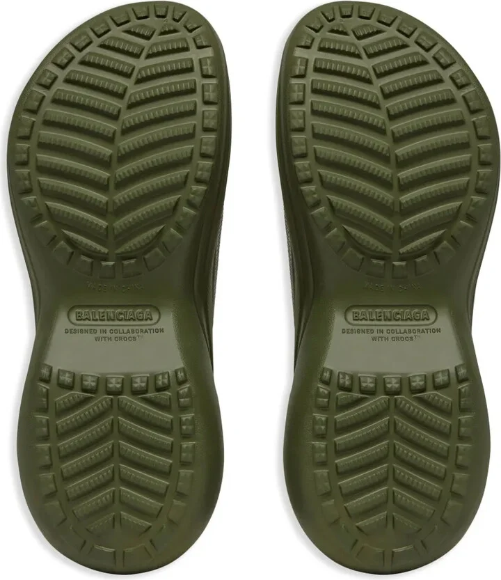 x Crocs logo-embossed slides - Image 5
