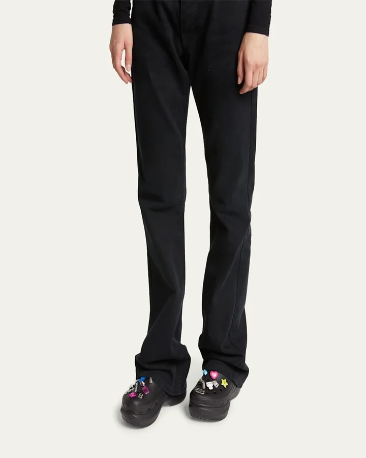 x Crocs Rubber Clog Platform Mules - Image 3