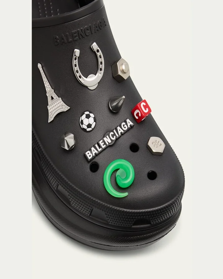 x Crocs™ Men's Mules with Charms - Image 3