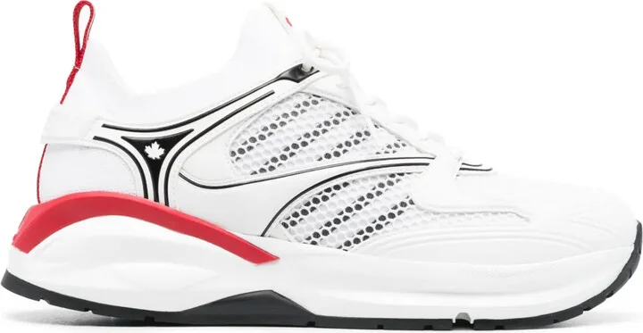 x Dash panelled low-top sneakers