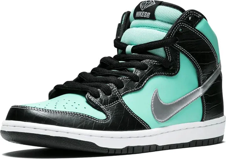 x Diamond Supply Co. SB Dunk High PRM "Tiffany" sneakers - Image 4