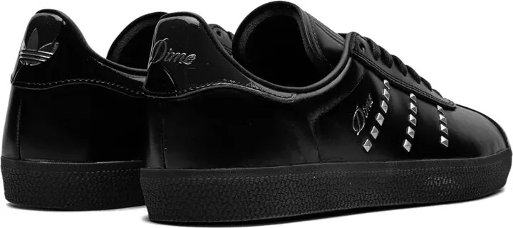 x Dime Gazelle ADV "Core Black/Silver Metallic/Carbon" sneakers - Image 3