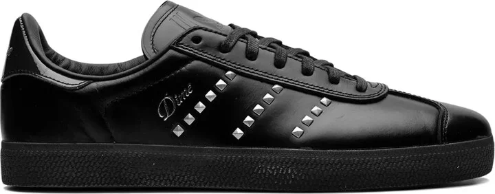 x Dime Gazelle ADV "Core Black/Silver Metallic/Carbon" sneakers