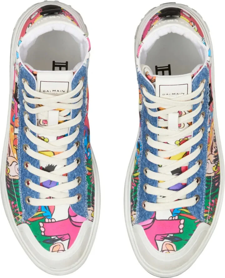 x Disney high-top sneakers - Image 4