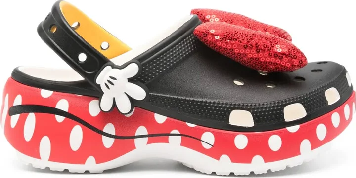 x Disney Minnie Mouse Classic Platform Clog mules
