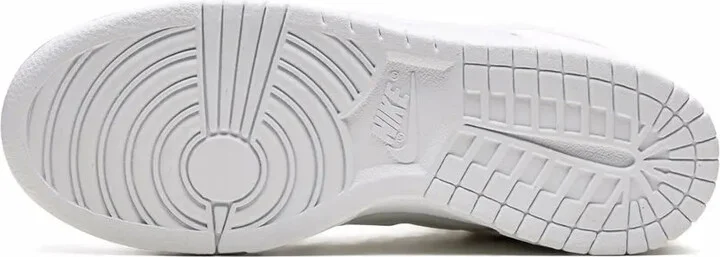 x Dover Street Market Nike Dunk Low "Triple White Velvet" sneakers - Image 4