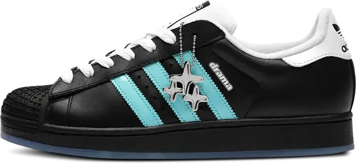 x Drama Call "Head North" leather trainers