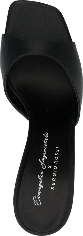 x Evangelie Smyrniotaki sculpted-wedge sandals - Image 4