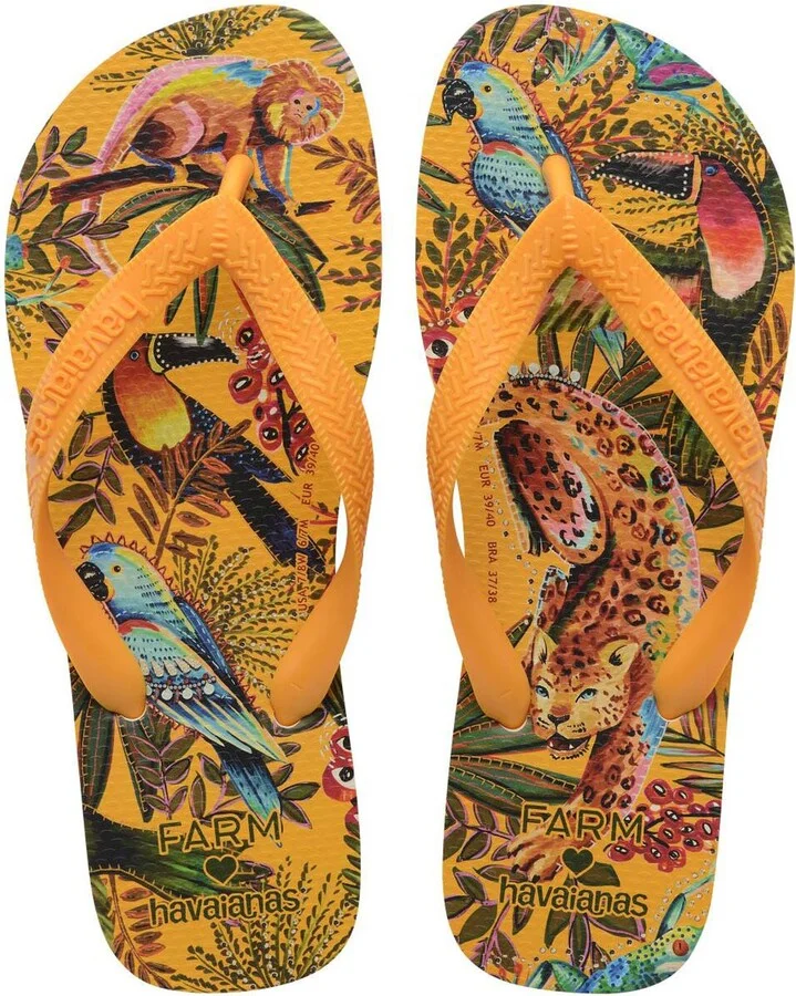 x FARM Rio Into the Jungle Flip Flop - Image 3