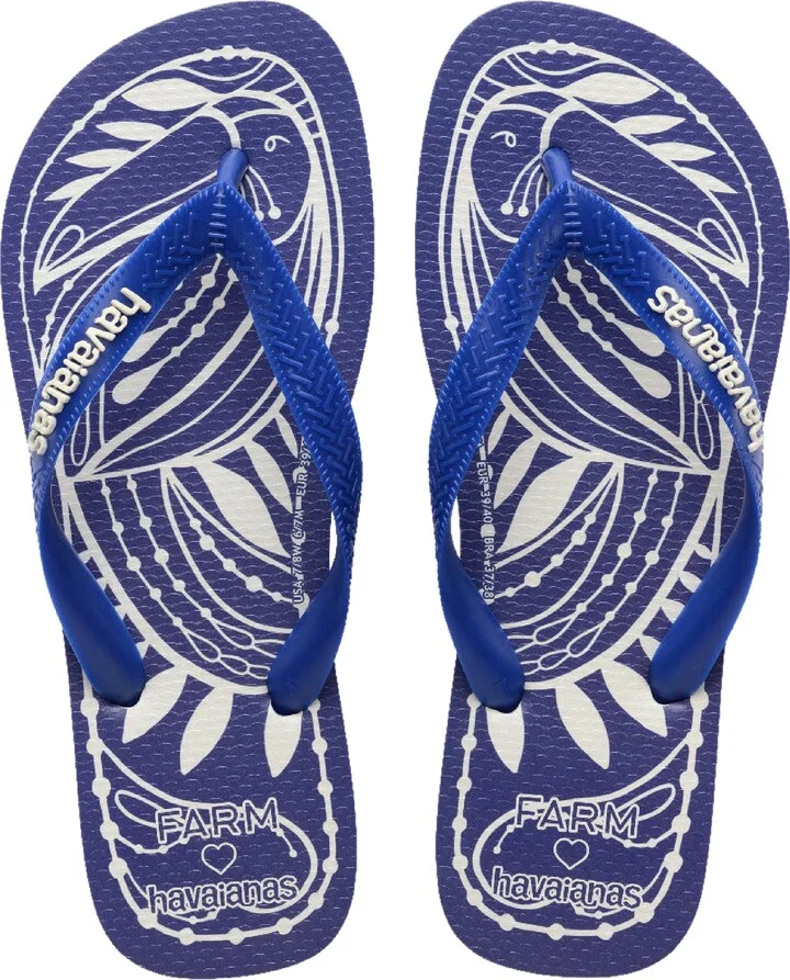 x FARM Rio Lace Nature Flip Flop - Image 3