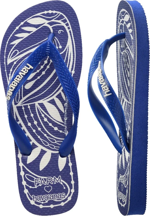 x FARM Rio Lace Nature Flip Flop - Image 6