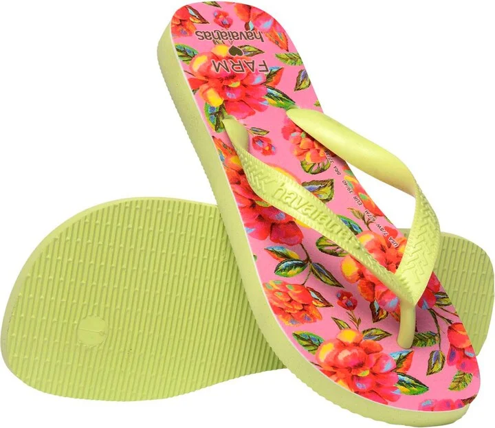 x FARM Rio Neon Floral Flip Flop - Image 5