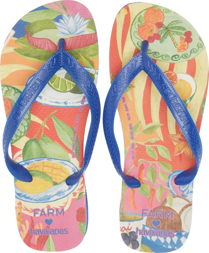 x FARM Rio Summer Picnic Flip Flop