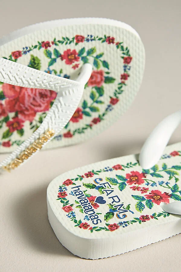 x Farm Rio Thong Sandals - Image 3