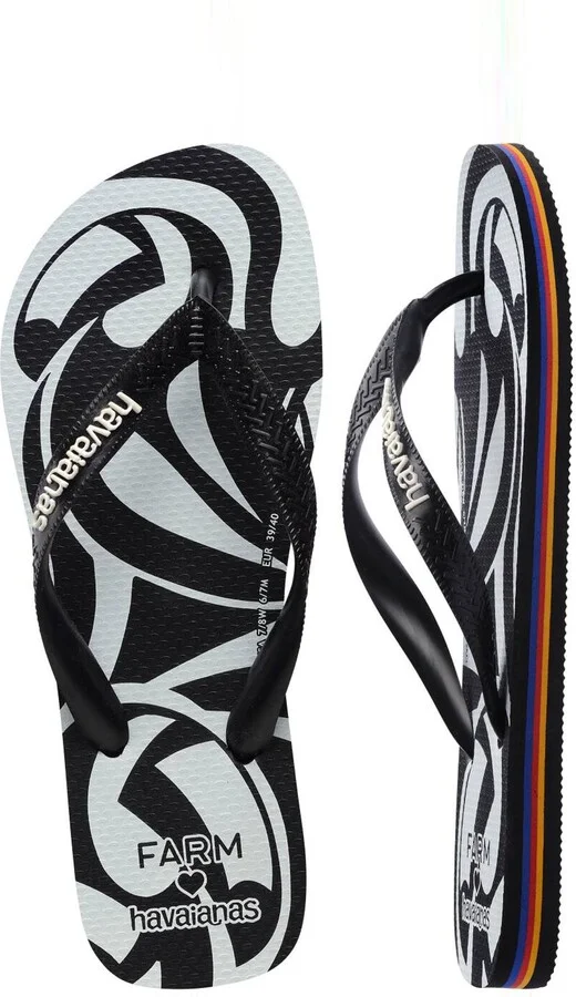 x FARM Rio Tucanada Rainbow Flip Flop - Image 4