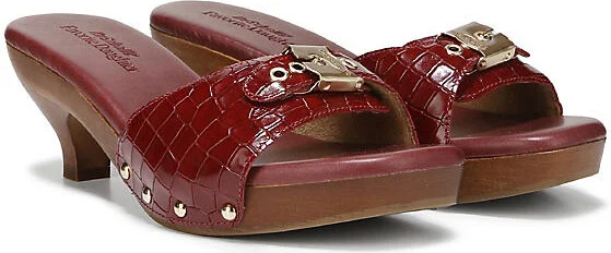 x Favorite Daughter Heartbreak Wood-Bottom Kitten Heels - Image 2