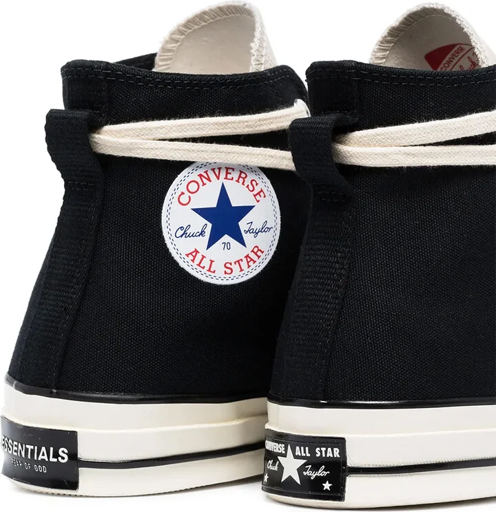 x Fear of God Chuck 70 Hi "Black" sneakers - Image 3