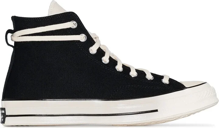 x Fear of God Chuck 70 Hi "Black" sneakers