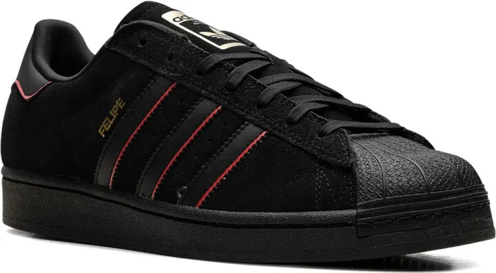 x Felipe Gustavo Superstar ADV "Black" sneakers - Image 2