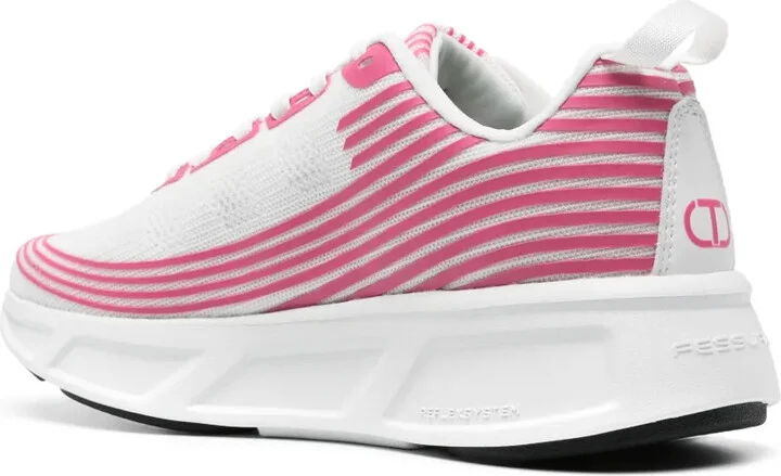 x Fessura striped mesh sneakers - Image 3