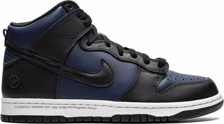 x Fragment Design Dunk High "Tokyo" sneakers