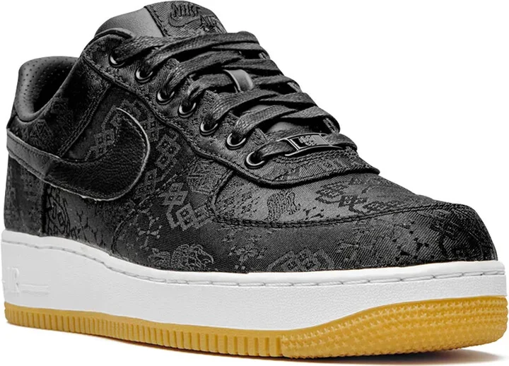 x Fragment x Clot Air Force 1 07 "Black Silk" sneakers - Image 2