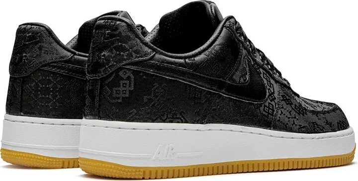 x Fragment x Clot Air Force 1 07 "Black Silk" sneakers - Image 3