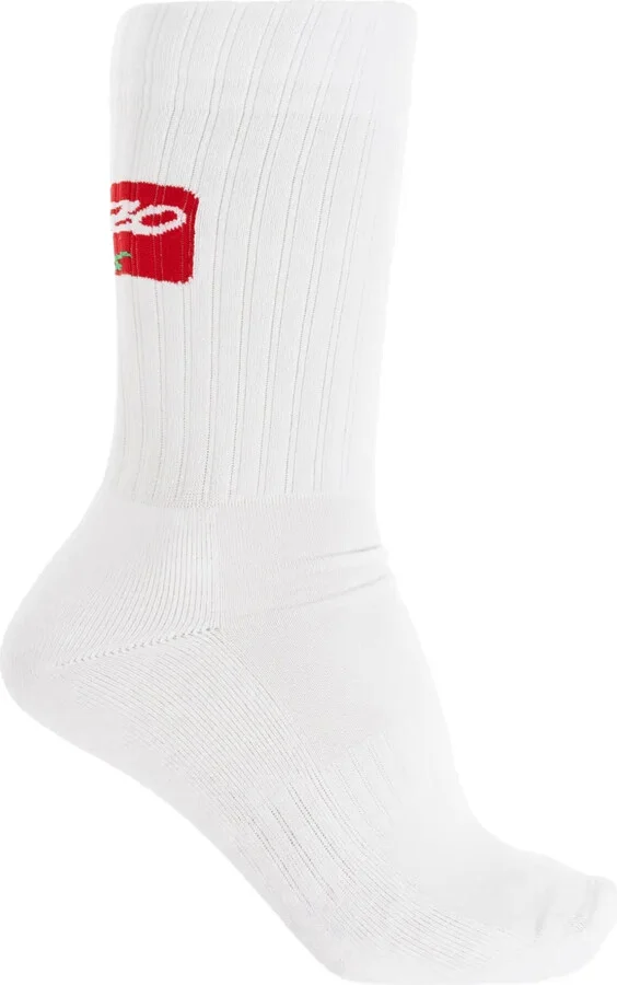 x Futura 2000 logo-patch ribbed socks - Image 2