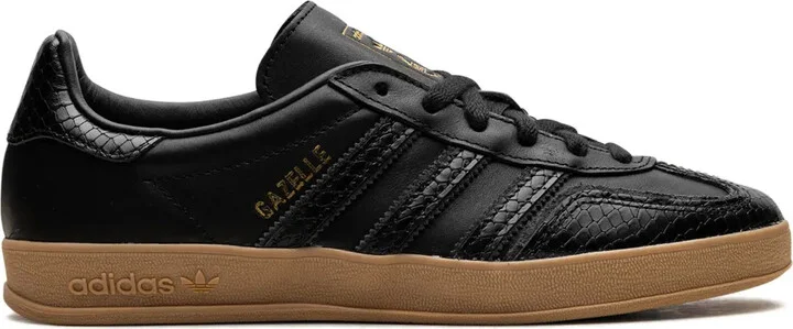 x Gazelle Indoor "Core Black/Snakeskin" sneakers