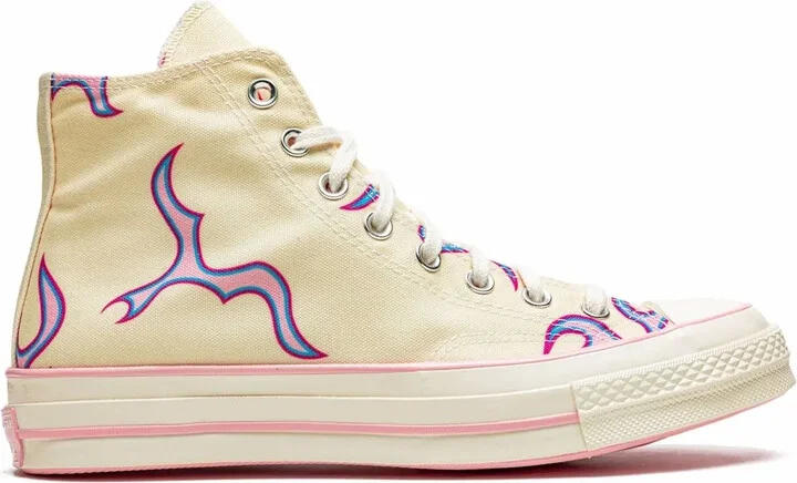 x Golf Le Fleur Chuck 70 Hi "Pink Flames" sneakers