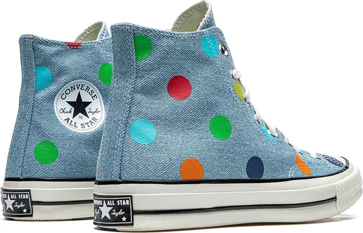 x Golf Wang Chuck 70 Hi "Denim Polka Dots" sneakers - Image 3