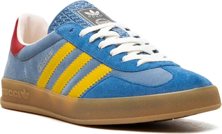 x Gucci Gazelle "Light Blue Suede" sneakers - Image 2
