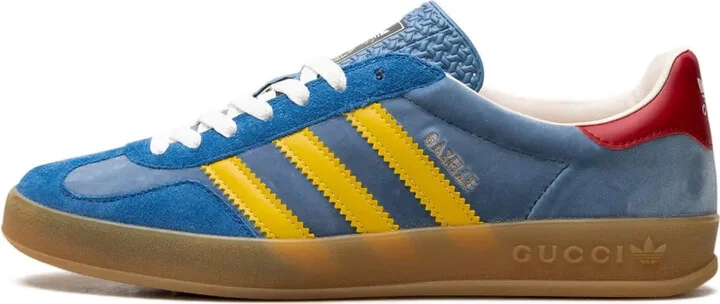 x Gucci Gazelle "Light Blue Suede" sneakers - Image 5