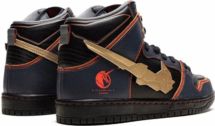 x Gundam SB Dunk High Pro QS "Banshee" sneakers - Image 3