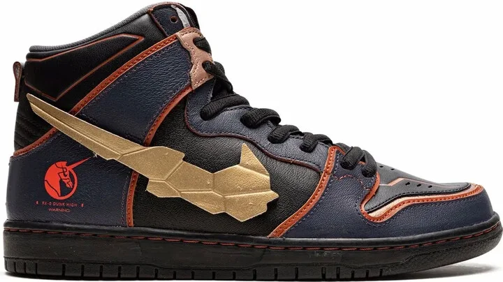 x Gundam SB Dunk High Pro QS "Banshee" sneakers