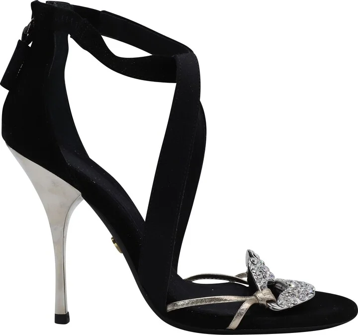 x H & M Pumps in Black Suede