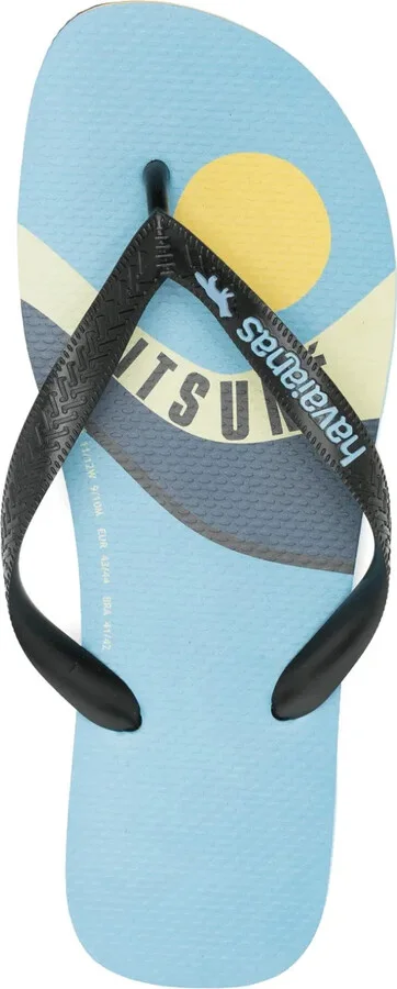 x Havaianas logo-embossed flip flops - Image 4
