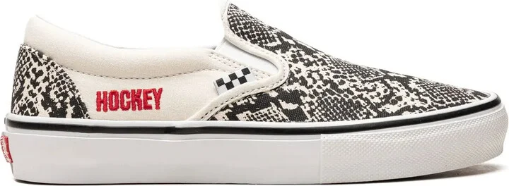 x Hockey Skate Slip-On "Snakeskin" sneakers