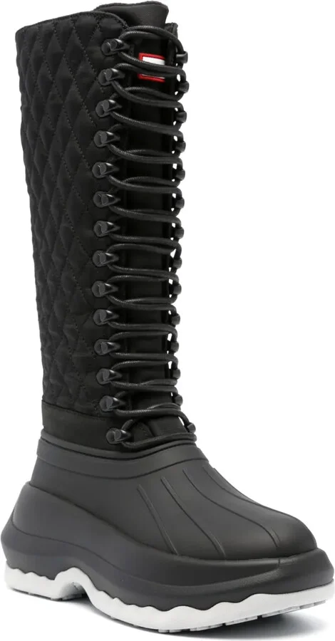 x Hunter Tall 70mm lace-up boots - Image 2