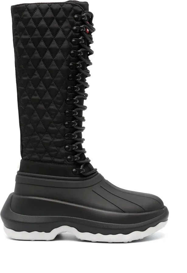 x Hunter Tall 70mm lace-up boots