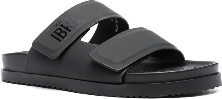 x Ibrahimović leather slides - Image 2