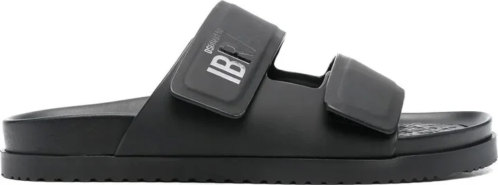 x Ibrahimović leather slides