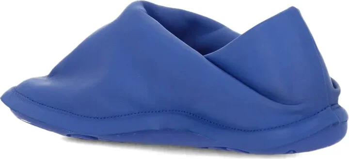x Issey Miyake leather draped loafers - Image 4
