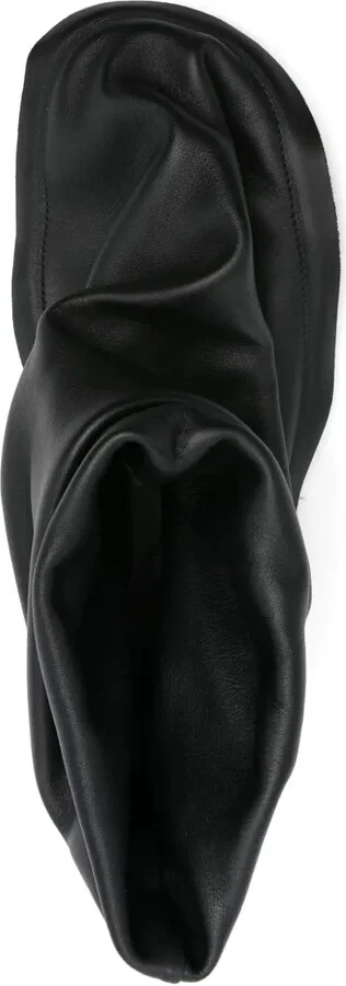 x Issey Miyake Peu Form calf leather boots - Image 4