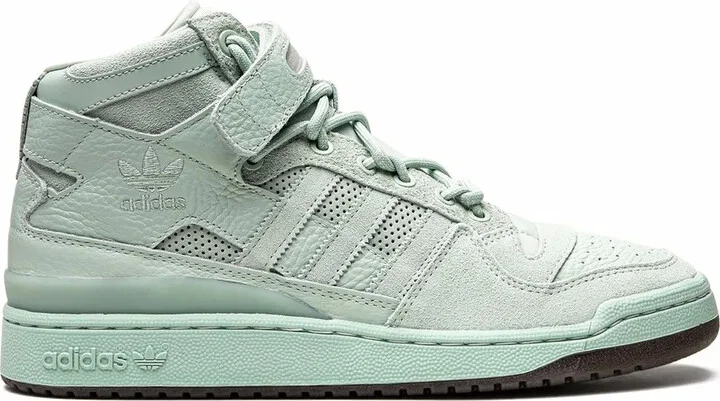x Ivy Park Forum Mid "Green tint/Gum" sneakers