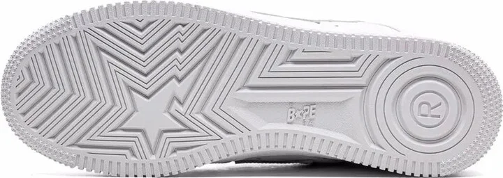 x Jjjjound Bape Sta "White/Grey" sneakers - Image 4