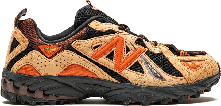 x Joe Fresh Goods Beneath the Surface "Brown/Orange" sneakers