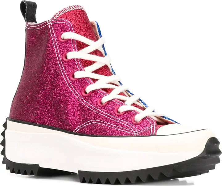 x JW Anderdon Run Star Hike Hi "Glitter Pack" sneakers - Image 2